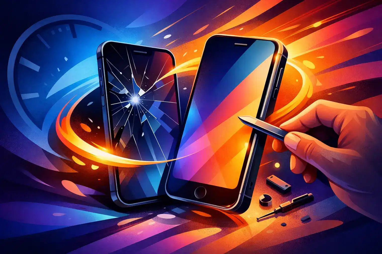 30 Minute iPhone Screen Replacement