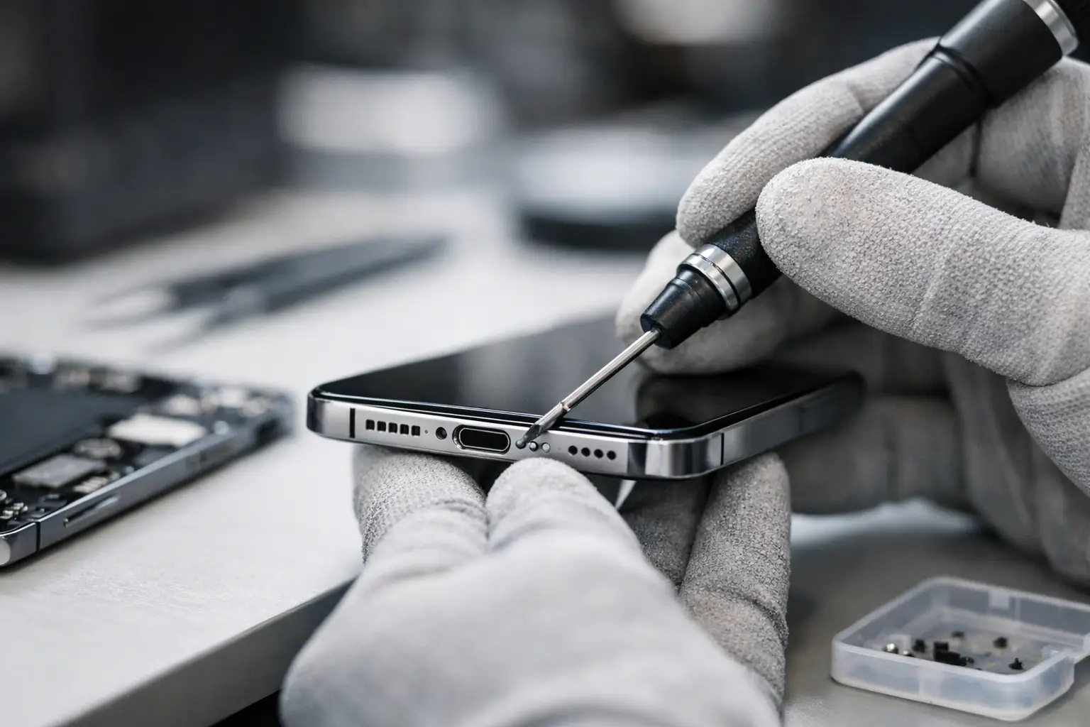 iPhone Charging Port Repair Example