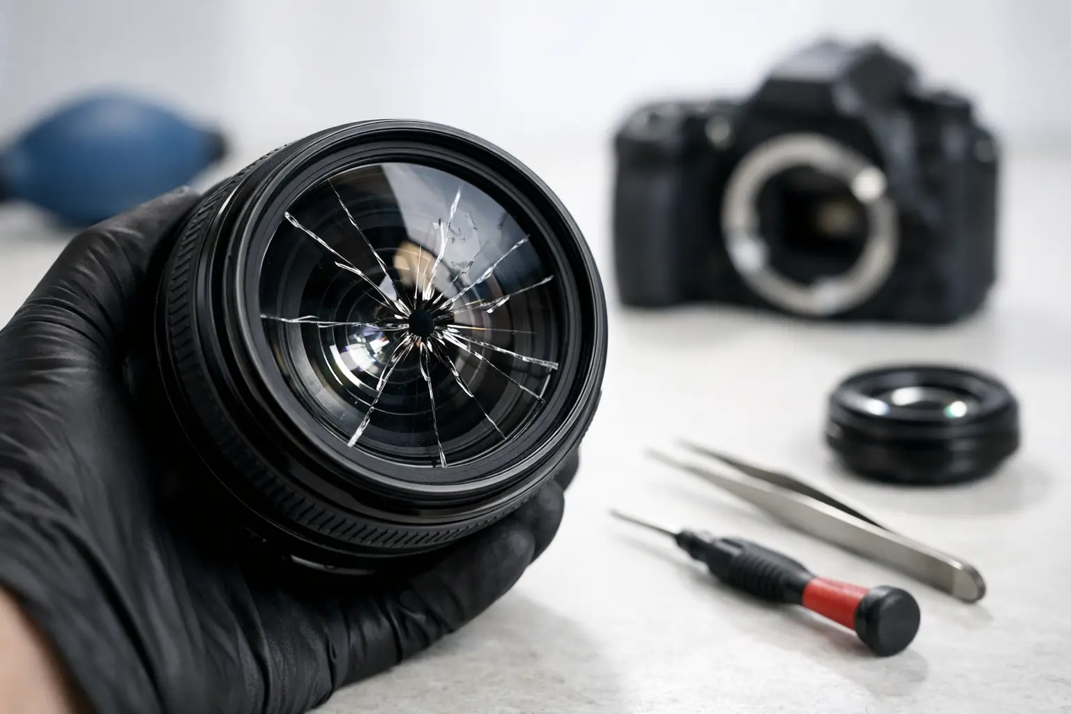 Can a Cracked Camera Lens Be Fixed?