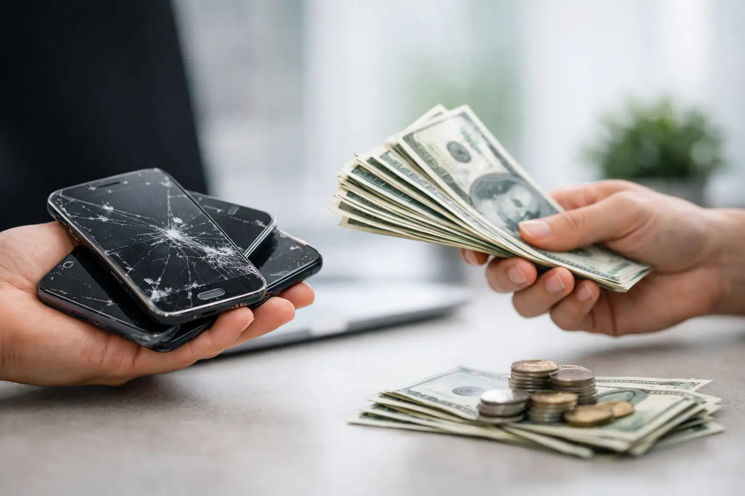 Get Premium Cash for Broken Phones Today