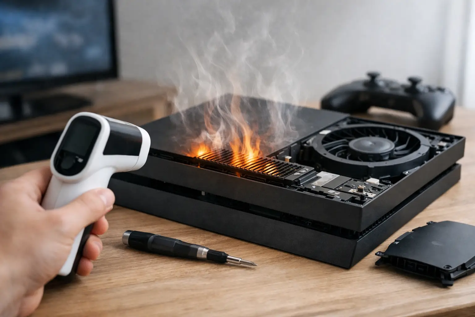 How to Diagnose Console Overheating Fast
